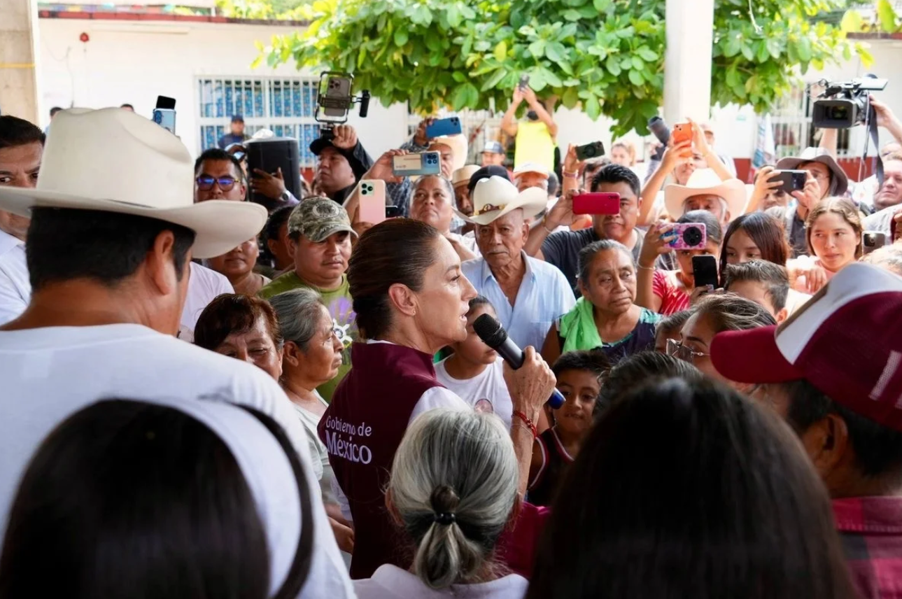 Sheinbaum anuncia apoyo federal directo a afectados en Pantepec