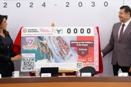 Lotería Nacional dedica sorteo al aniversario de la Batalla de Puebla