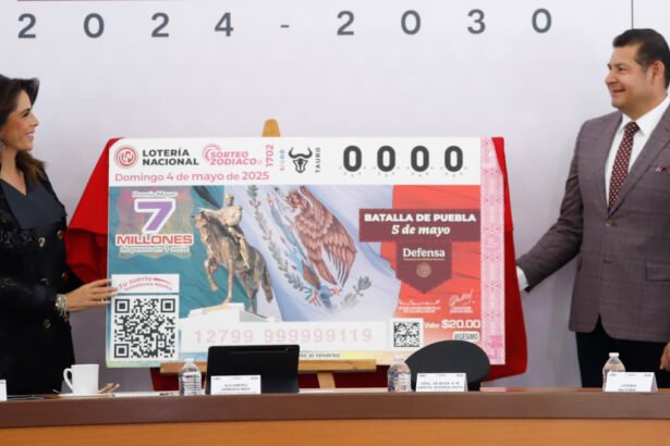 Lotería Nacional dedica sorteo al aniversario de la Batalla de Puebla