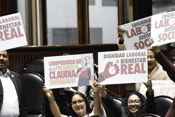 México aprueba reducción gradual de jornada laboral a 40 horas
