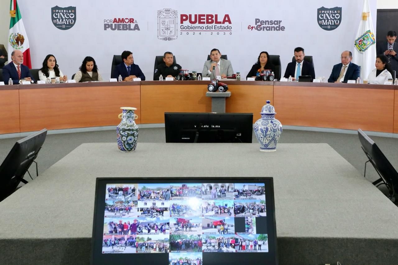 Puebla reactivará 200 mil hectáreas agrícolas en 2026