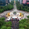 Festejos por triunfo de México dejan 40 toneladas de basura en CDMX